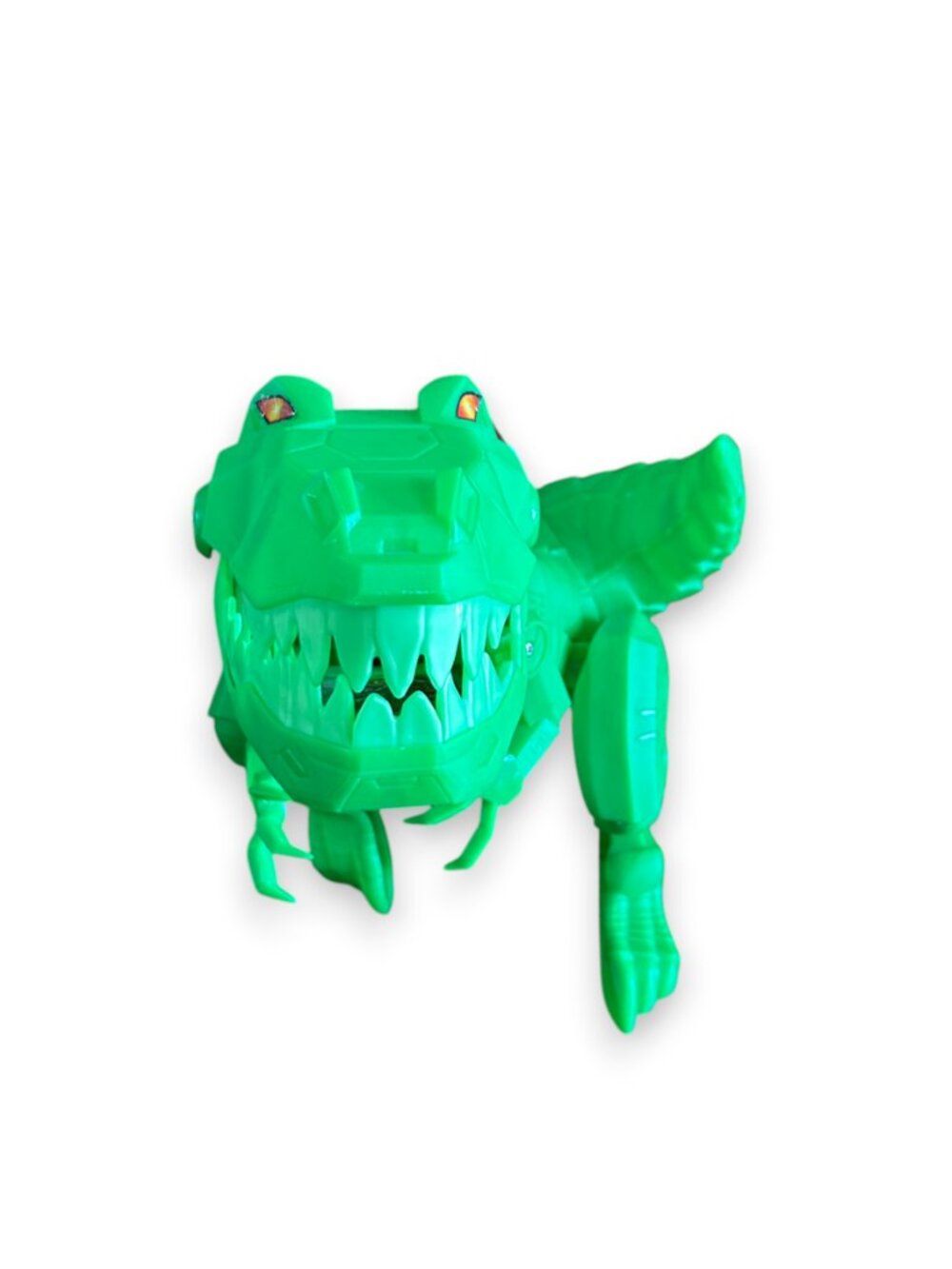 Hot Wheels Ultimate Garage Replacement Part Dinosaur T-Rex Green - Picture 5 of 6